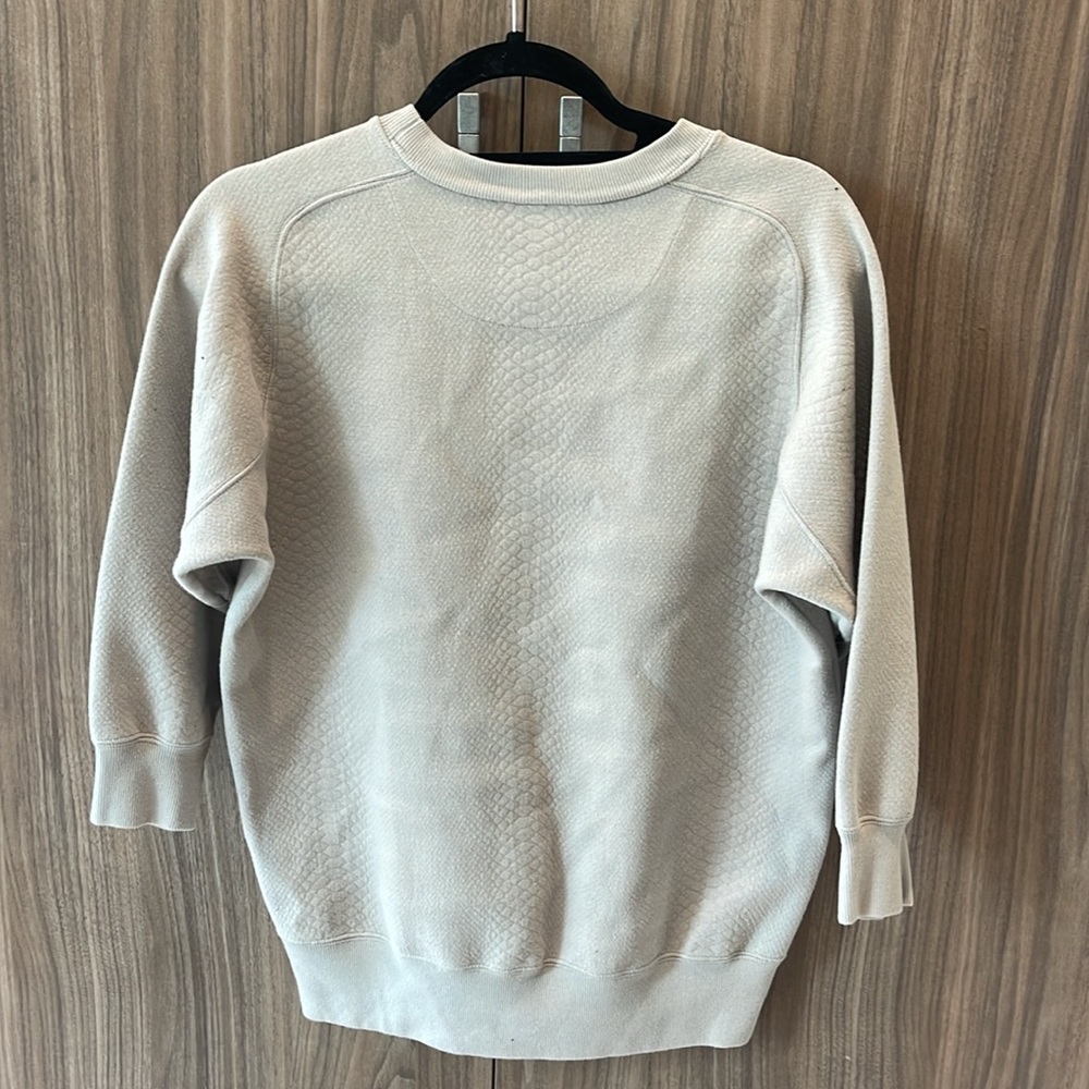 Christopher Kane Grey Snakeskin Pattern Sweater. … - image 2